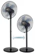 NEO Ventilator de podea 50W, diametru 40cm, 3 viteze, oscilant, înălțime reglabilă 2in1 (90-001)