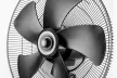 NEO Ventilator de atelier pe stativ 100W, diametru 45 cm, 3 trepte de viteză, rotativ (90-003)