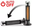 NEO Radiator halogen infraroșu 1000W, IP44, pentru interior și exterior, protecție împotriva răsturnării, maner, pentru 3m2 (90-035)