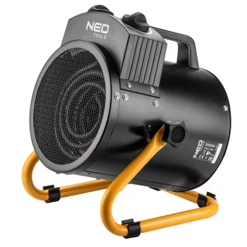   NEO Radiator electric industrial 2kW, mod de operare ajustabil, IPX4 (rezistent la apă), unghi ajustabil, independent, 330 m3/h (90-067)