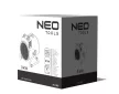 NEO Radiator electric industrial 3kW, mod de operare ajustabil, IPX4 (rezistent la apă), unghi ajustabil, independent, 354 m3/h (90-068)