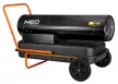 NEO Încălzitor pe bază de combustibil diesel, 50kW, 50l, consum: 4.7l/h, performanță: 1100 m3/h, cu roți (90-082)