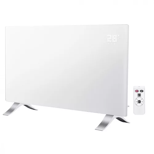NEO Panou de încălzire electric 1500W, IP24, WIFI. Aplicație TUYA, panou tactil, telecomandă, programabil 24 de ore (90-094)