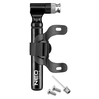   NEO Pompă mini pentru bicicletă, montabilă pe cadru/suport bidon (91-015)