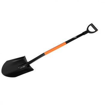  NEO Lopată de săpat, cu vârf, coadă metalică, mâner plastic (95-008-1)