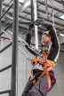 NEO Centură de siguranță pentru muncă cu centură de fixare și amortizor (97-102)