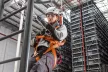 NEO Centură de siguranță pentru muncă cu centură de fixare și amortizor (97-102)