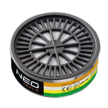   NEO Filtru, ABEK1 NR, împotriva gazelor organice, anorganice, acide și amoniac, pentru 97-350, CE (97-362)