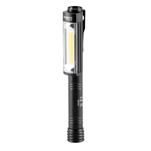 NEO Lampă de atelier, alimentată cu baterii 3xAA, 400 lum COB LED, 4W (99-045)