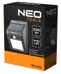 NEO Reflector solar de perete, 20 SMD LED, 200 lum, cu senzor de mișcare (99-055)