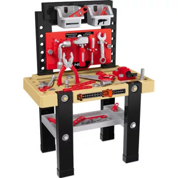   NEO Atelier miniatură pentru copii, cu unelte din plastic, 50x27x68cm (GD010)