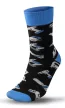 GRAPHITE Sosete de lucru, 80% bumbac, cu model de unelte 43-46, albastru/negru, Graphite (GD020)
