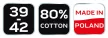 NEO Șosete de lucru, 80% bumbac, cu model unelte 39-42, portocaliu/negru, Neo (GD030)