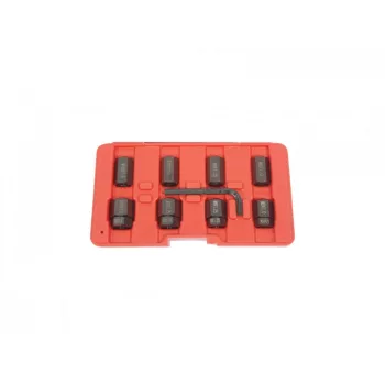 KROFtools Set extractoare suruburi rupte , 9 piese (0516)