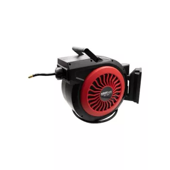   KROFtools Tambur automat pentru furtun aer (10×14,5 mm, 20 m) (2087)