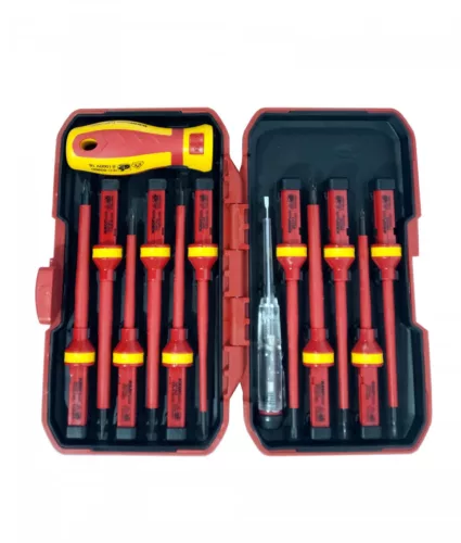 KROFtools Set surubelnite izolate cu capete interschimbabile , 13 piese (3805)