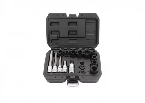 KROFtools Set tubulare speciale pentru etrier frana 17 piese (5917)