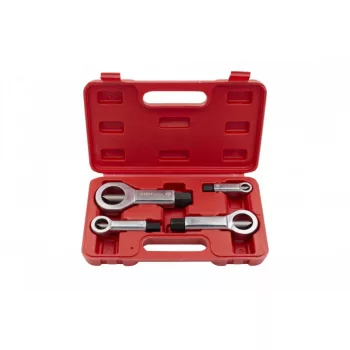   KROFtools Set dispozitive pentru despicat piulite, 4 piese (6435)