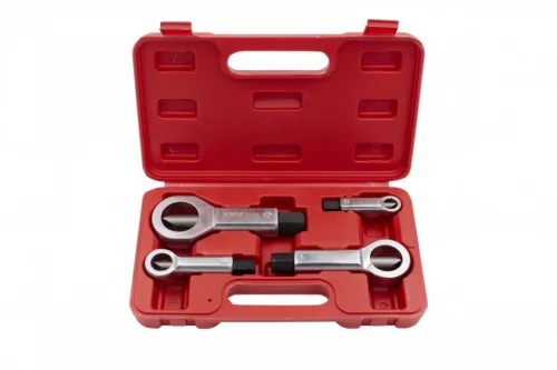 KROFtools Set dispozitive pentru despicat piulite, 4 piese (6435)