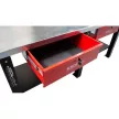 KROFtools Banc de lucru atelier, cu 2 sertare, 2000x700x850 mm (8480)