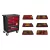 KROFtools Dulap scule electrician cu scule izolate – 6 module, negru (8498PRE)