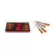 KROFtools Dulap scule electrician cu scule izolate – 6 module, negru (8498PRE)