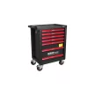 KROFtools Cărucior scule 7 sertare 236 piese, negru (8500PRE)