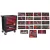 KROFtools Cărucior scule 7 sertare, 267 piese (8502PRE)