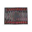 KROFtools Set tăvi pentru cărucior scule, 236 piese pentru 6 sertare (86236)