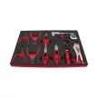 KROFtools Set PROLINE unelte, module pentru cărucior, 7 module, 318 piese (8638)