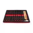 KROFtools Set PROLINE unelte, module pentru cărucior, 7 module, 318 piese (8638)