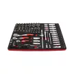 KROFtools Set PROLINE unelte, module pentru cărucior, 7 module, 318 piese (8638)