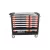 KROFtools Cărucior scule 14 sertare gol (8660)