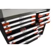 KROFtools Cărucior scule 14 sertare gol (8660)