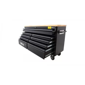   KROFtools Banc de lucru mobil cu sertare, dulap scule 1550 mm fără clești (8661)