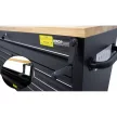 KROFtools Banc de lucru mobil cu sertare, dulap scule 1550 mm fără clești (8661)