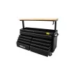 KROFtools Banc de lucru mobil cu sertare, dulap scule 1550 mm fără clești (8661)