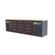 KROFtools Dulap atelier scule cu 12 sertare + banc de lucru, 2,85 m (8670)