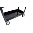 KROFtools Cărucior service cu rafturi, capacitate mare 300 kg, 3 rafturi "PROLINE" (8696)