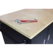 KROFtools Cărucior mobil pentru scule cu banc de lucru (cărucior atelier) 1,14 x 0,73 m (8700)