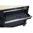 KROFtools Cărucior mobil pentru scule cu banc de lucru (cărucior atelier) 1,14 x 0,73 m (8700)