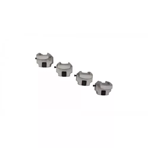 KROFtools Set fălci de protecție din aluminiu pentru jante aliaj (4 piese) (9036)