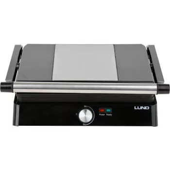 LUND grill de masă 2200 W, 29x23 cm, negru (67451)