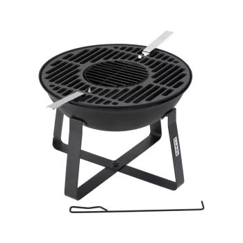 LUND bol foc din fontă 50 cm cu grătar din fontă (99719)