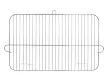 LUND cărucior grill de grădină cu rafturi din lemn 53x33 cm (99911)