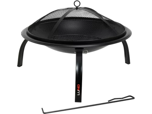 LUND focar din oțel cu picioare pliabile 56x39 cm (99912)