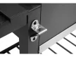 LUND cărucior grill de grădină cu rafturi din lemn 78x42,5 cm (99917)