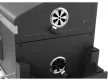 LUND cărucior grill de grădină cu rafturi din lemn 78x42,5 cm (99917)