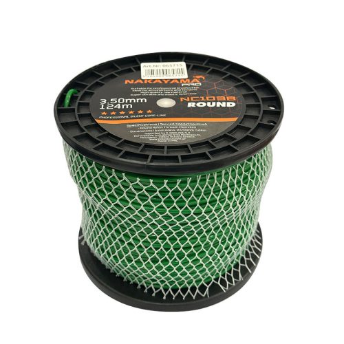 NAKAYAMA PRO Fir rotund nylon-carbon pentru cositoare, 3,50 mm x 124 m (NC1038)
