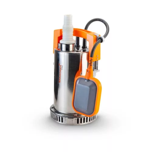 NAKAYAMA PRO Pompa submersibilă inox 550W, 7,5m, 8500L/oră, apă curată (NP1050)